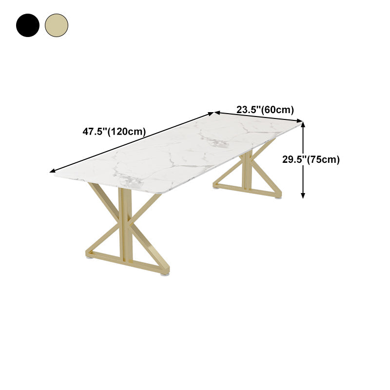 Home Office Writing Table Luxury Marble Curved Computer Desk Clearhalo 'furn' 'furn_office_desk' 'Furniture' 'Office Desks' 'Office Furniture' 'office_desk' 5658196