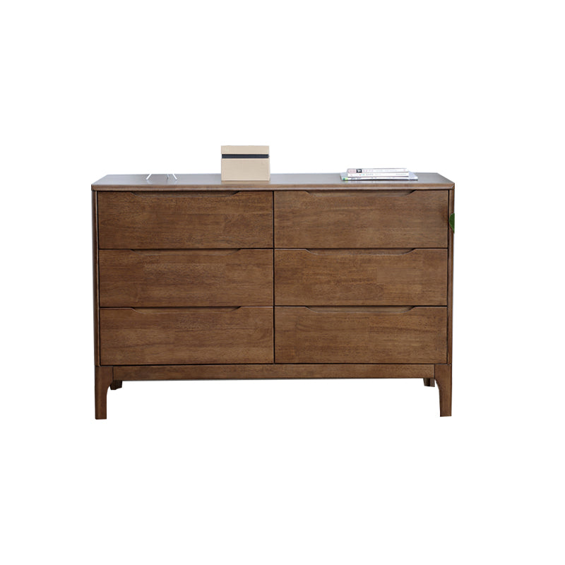 16 "D Rubberen houten opbergkast slaapkamer opbergkast dressoir met laden