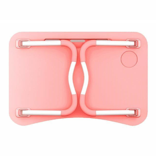 Curved Bedroom Folding Writing Desk Manufactured Wood Modern Desk,23.7"L x 15.7"W x 11"H Clearhalo 'furn' 'furn_office_desk' 'Furniture' 'Office Desks' 'Office Furniture' 'office_desk' 5658278