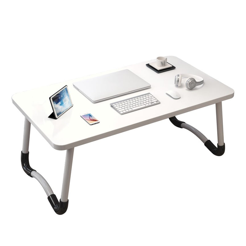 Bedroom Curved Writing Desk Manufactured Wood Folding Desk,27.6"L x 15.7"W x 13"H Clearhalo 'furn' 'furn_office_desk' 'Furniture' 'Office Desks' 'Office Furniture' 'office_desk' 5658285