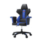 Modern Fixed Arm Desk Computer Chair High-Back Chair with Wheels Dark Blue-Black 1 Piece Without Footrest Clearhalo 'furn' 'furn_office_chair' 'Furniture' 'Office Chairs' 'Office Furniture' 'office_chair' 5658337