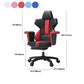 Modern Fixed Arm Desk Computer Chair High-Back Chair with Wheels Clearhalo 'furn' 'furn_office_chair' 'Furniture' 'Office Chairs' 'Office Furniture' 'office_chair' 5658366
