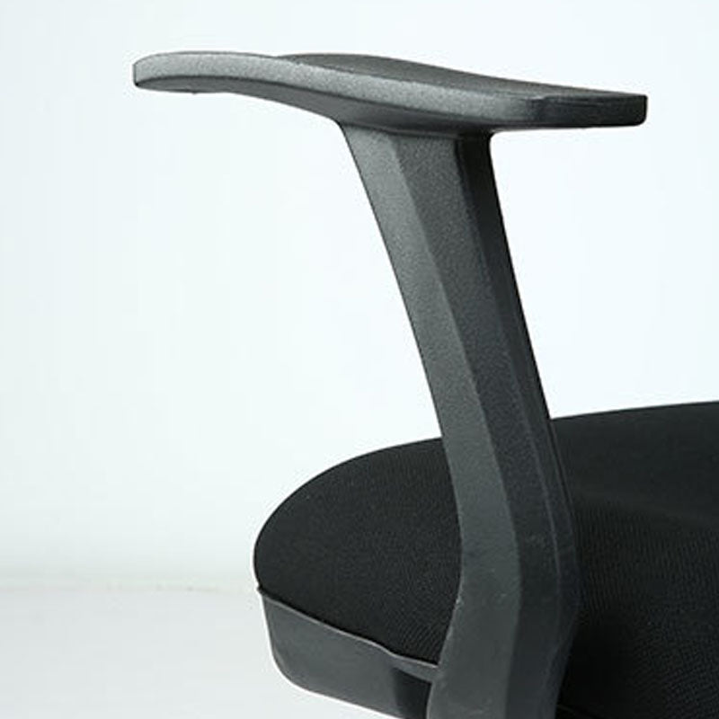 Contemporary Mesh Computer Chair Mid-Back Desk Chair with Wheels in Gray Clearhalo 'furn' 'furn_office_chair' 'Furniture' 'Office Chairs' 'Office Furniture' 'office_chair' 5658405