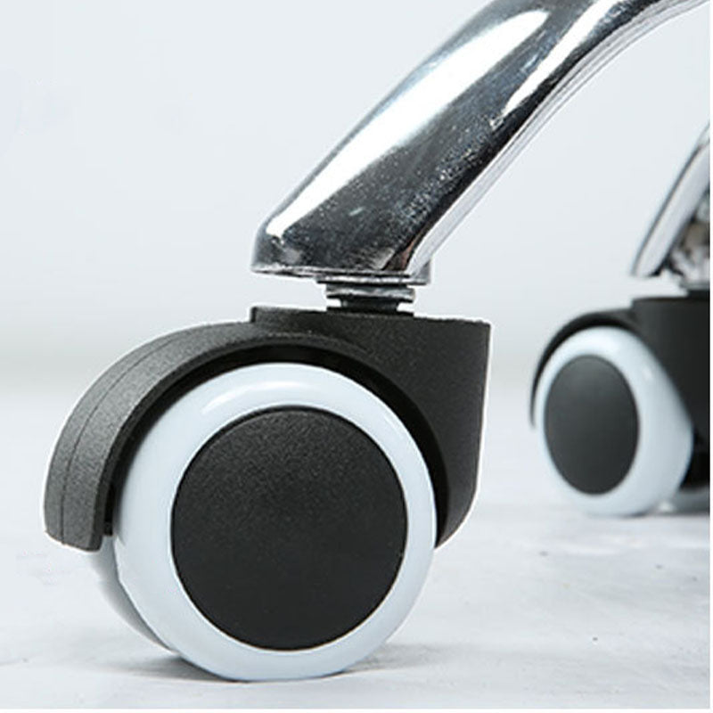 Contemporary Mesh Computer Chair Mid-Back Desk Chair with Wheels in Gray Clearhalo 'furn' 'furn_office_chair' 'Furniture' 'Office Chairs' 'Office Furniture' 'office_chair' 5658411