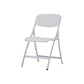 Contemporary Metal Legs Plastic Chair Armless Mid-Back Task Chair