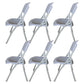 Contemporary Metal Legs Plastic Chair Armless Mid-Back Task Chair