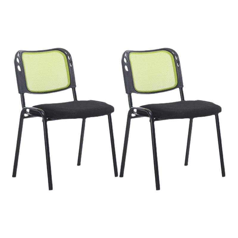 Silla de oficina sin aferencia de conferencia de malla moderna