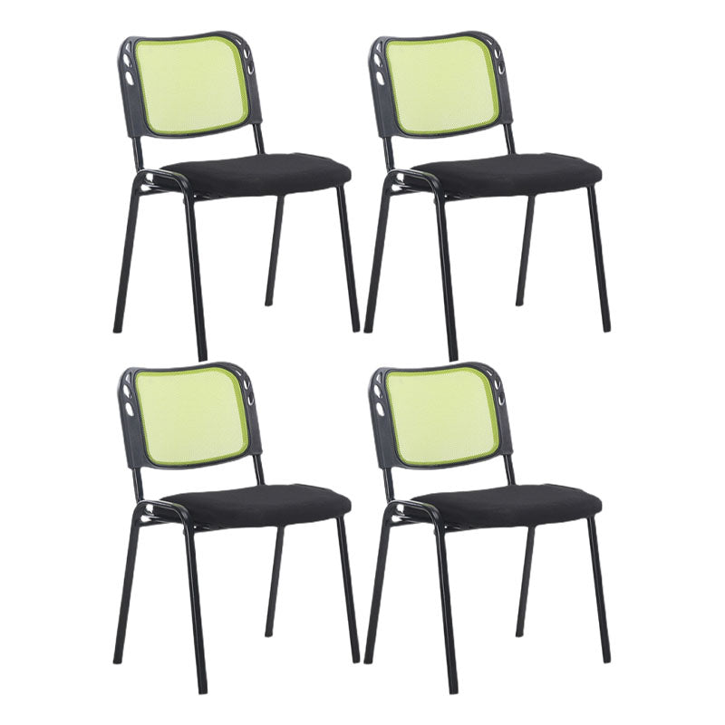 Silla de oficina sin aferencia de conferencia de malla moderna