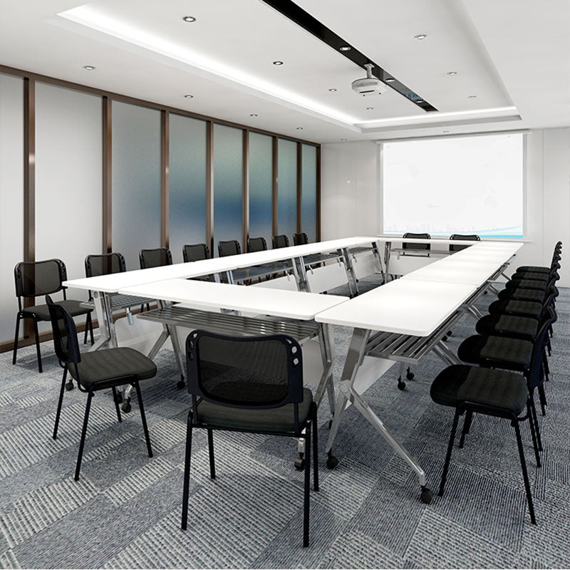 Silla de oficina sin aferencia de conferencia de malla moderna