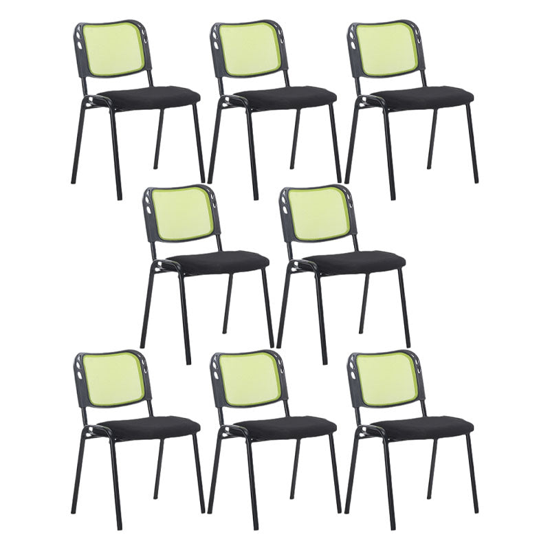 Silla de oficina sin aferencia de conferencia de malla moderna