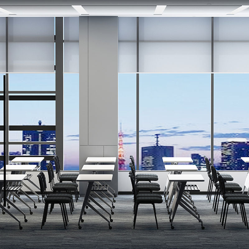 Silla de oficina sin aferencia de conferencia de malla moderna