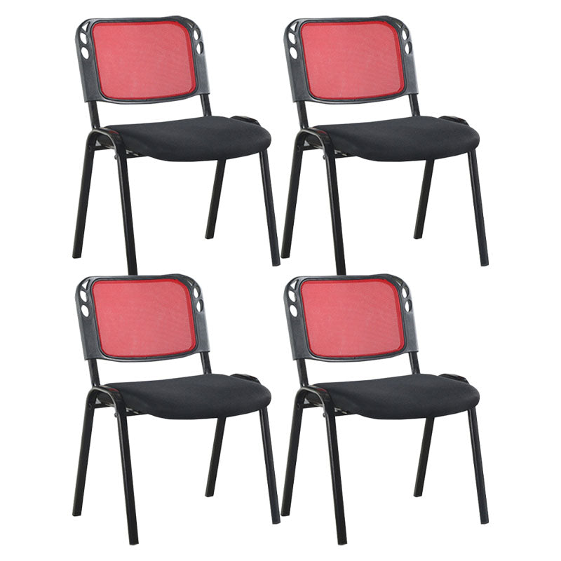 Silla de oficina sin aferencia de conferencia de malla moderna