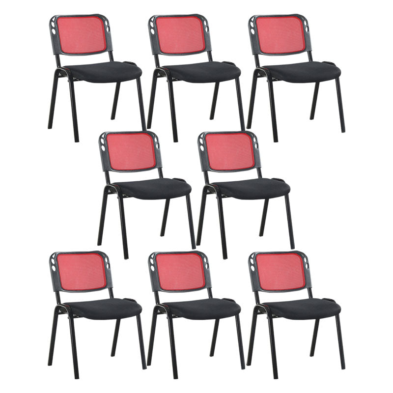 Silla de oficina sin aferencia de conferencia de malla moderna