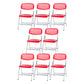 Plastic Modern Office Chair Armless Upholstered Conference Chair