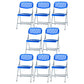 Plastic Modern Office Chair Armless Upholstered Conference Chair