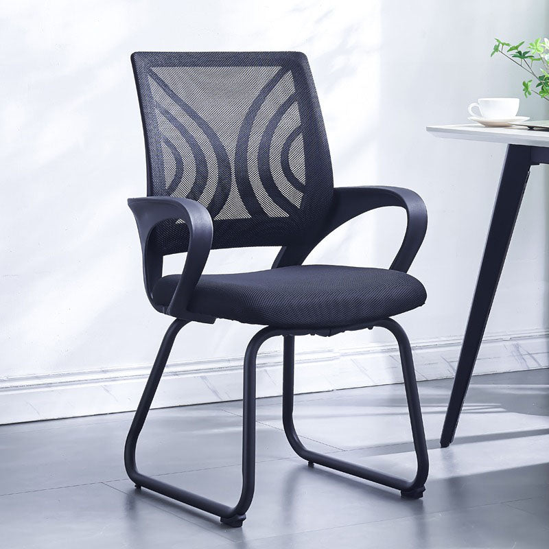 Ergonomisch gaas mid-back bureau stoel roestvrij staal geen pijnlijke bureaustoelstoel