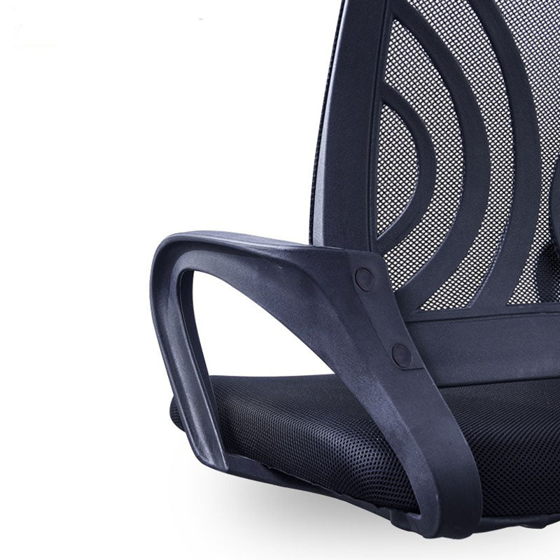 Ergonomisch gaas mid-back bureau stoel roestvrij staal geen pijnlijke bureaustoelstoel