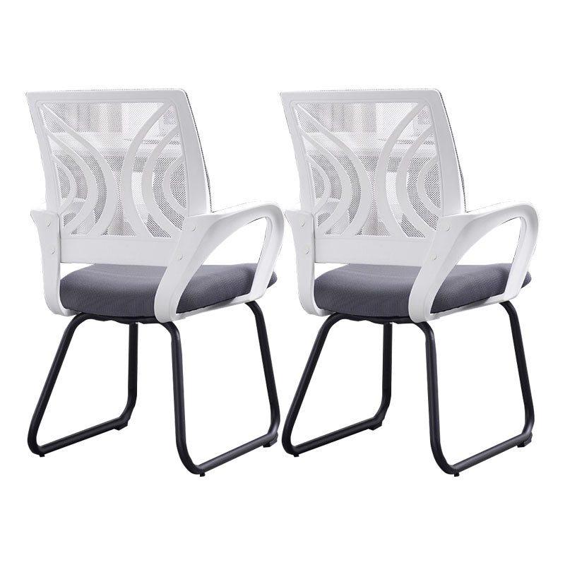 Ergonomisch gaas mid-back bureau stoel roestvrij staal geen pijnlijke bureaustoelstoel