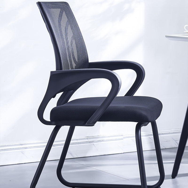 Ergonomisch gaas mid-back bureau stoel roestvrij staal geen pijnlijke bureaustoelstoel