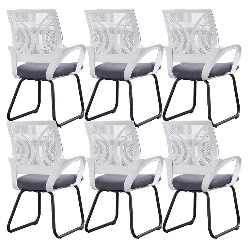 Ergonomisch gaas mid-back bureau stoel roestvrij staal geen pijnlijke bureaustoelstoel