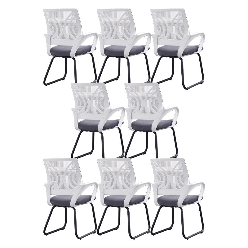 Ergonomisch gaas mid-back bureau stoel roestvrij staal geen pijnlijke bureaustoelstoel