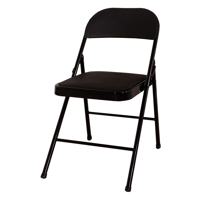 Modern Leather Management Desk Chair Armless Upholstered Office Chair Black 1 Piece Clearhalo 'furn' 'furn_office_chair' 'Furniture' 'Office Chairs' 'Office Furniture' 'office_chair' 5658841