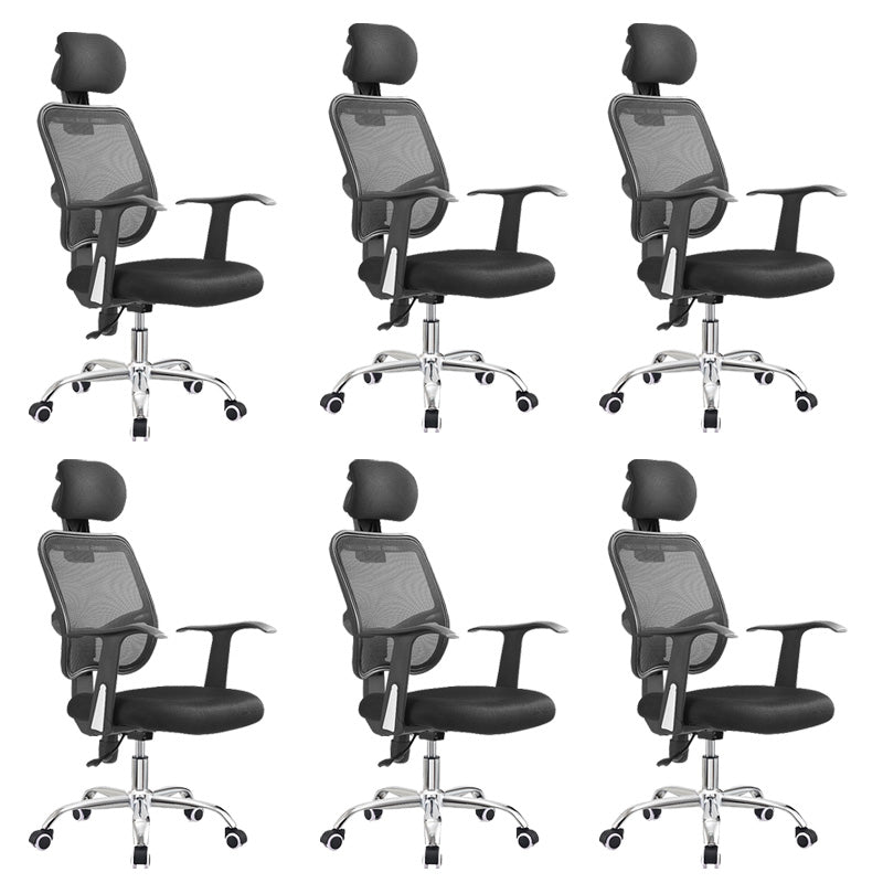 Sedia da scrivania moderne ruote giradini.