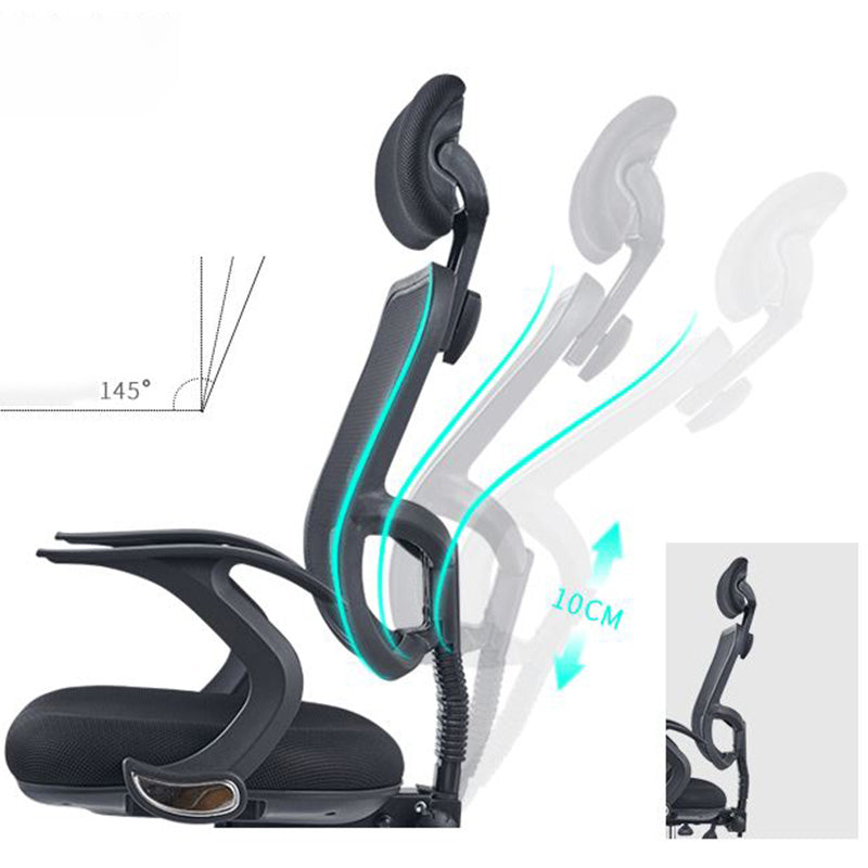 Sedia da scrivania moderne ruote giradini.