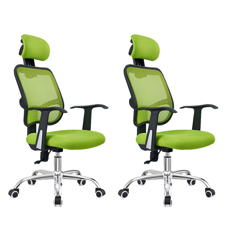 Sedia da scrivania moderne ruote giradini.