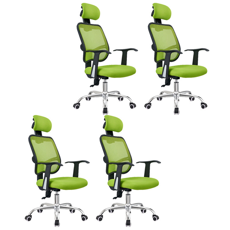 Sedia da scrivania moderne ruote giradini.