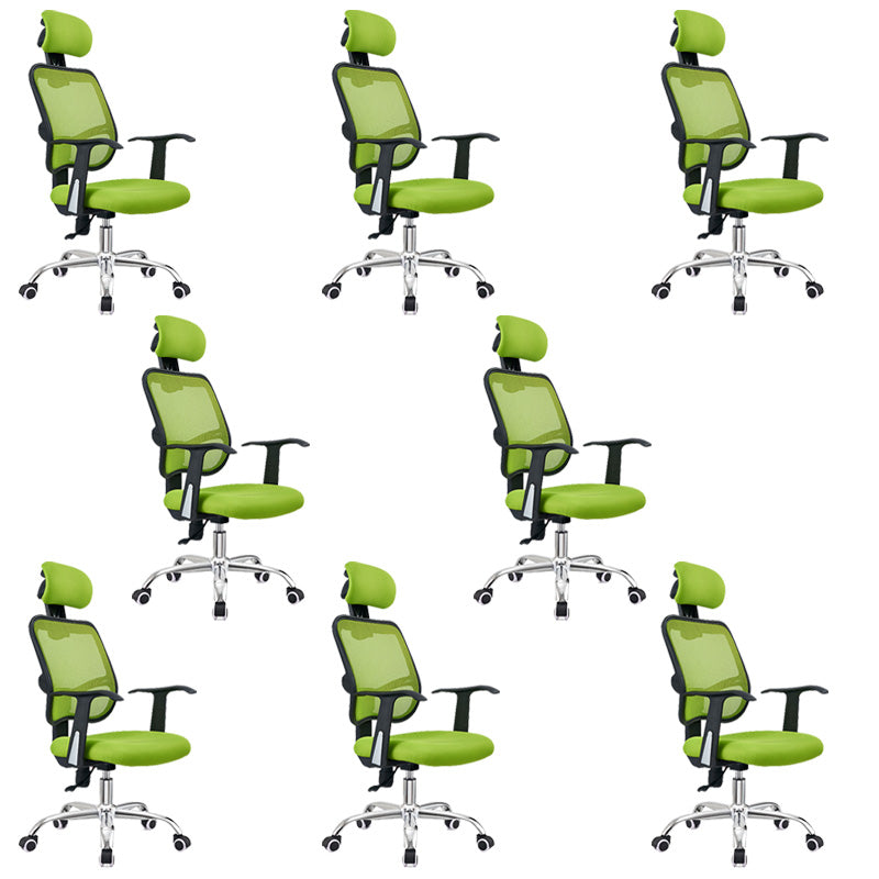 Sedia da scrivania moderne ruote giradini.