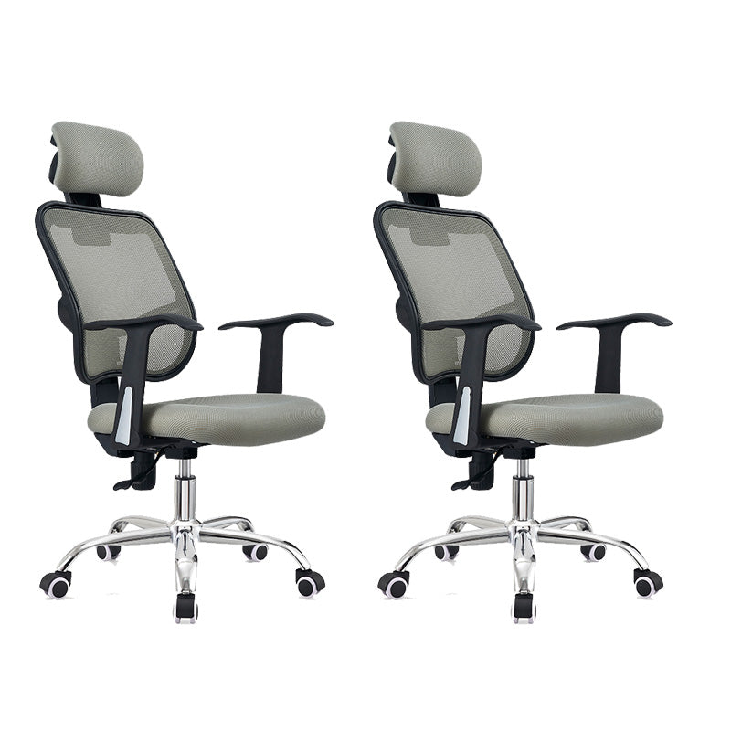 Sedia da scrivania moderne ruote giradini.