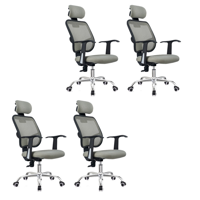 Sedia da scrivania moderne ruote giradini.