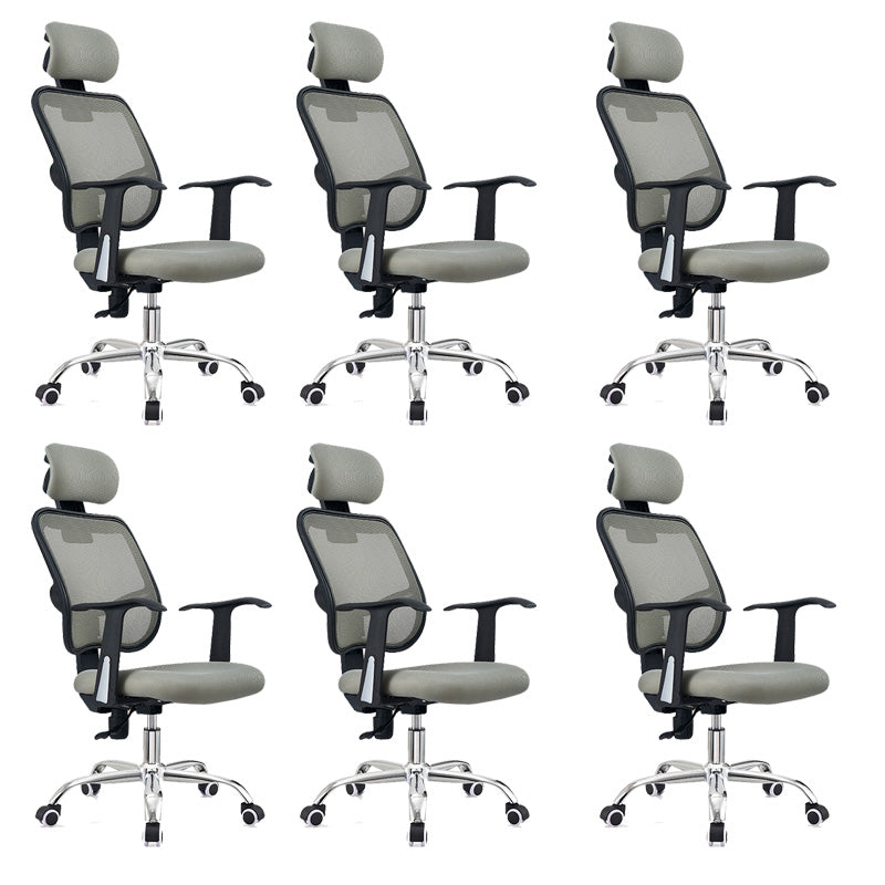 Sedia da scrivania moderne ruote giradini.