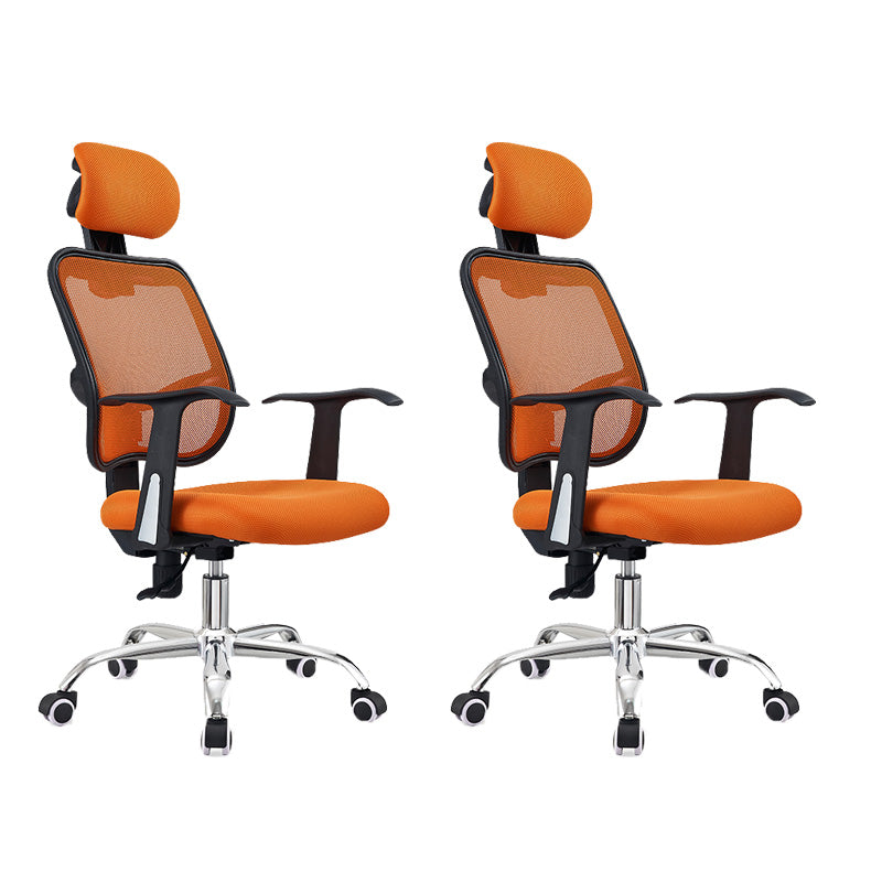 Sedia da scrivania moderne ruote giradini.