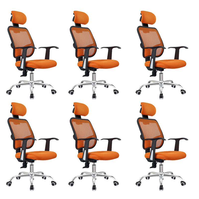 Sedia da scrivania moderne ruote giradini.