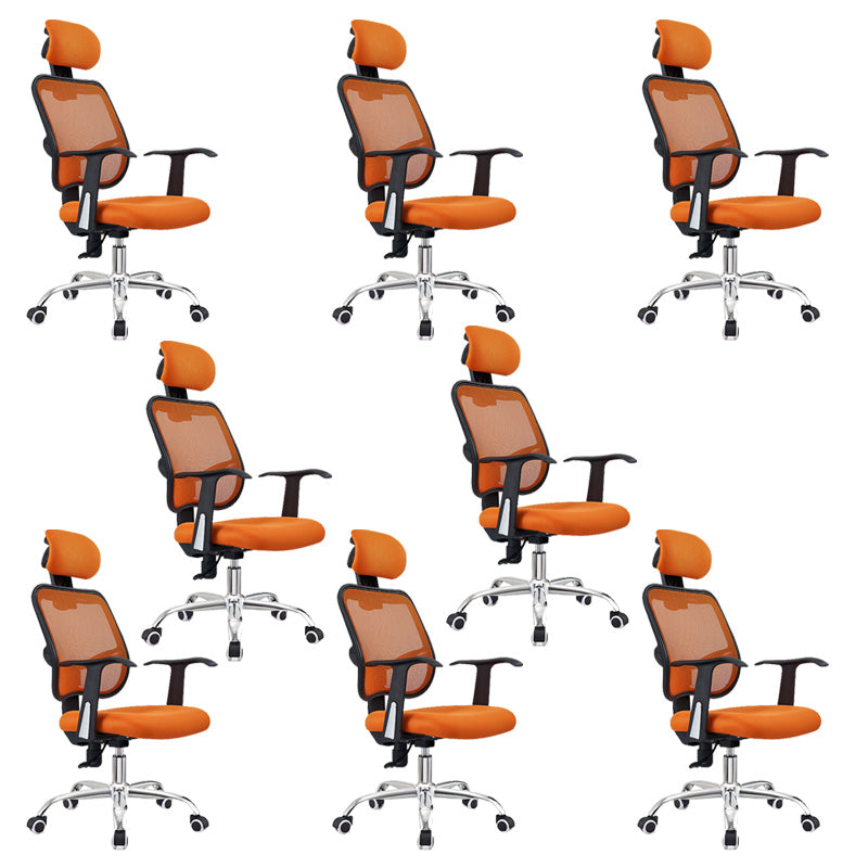 Sedia da scrivania moderne ruote giradini.