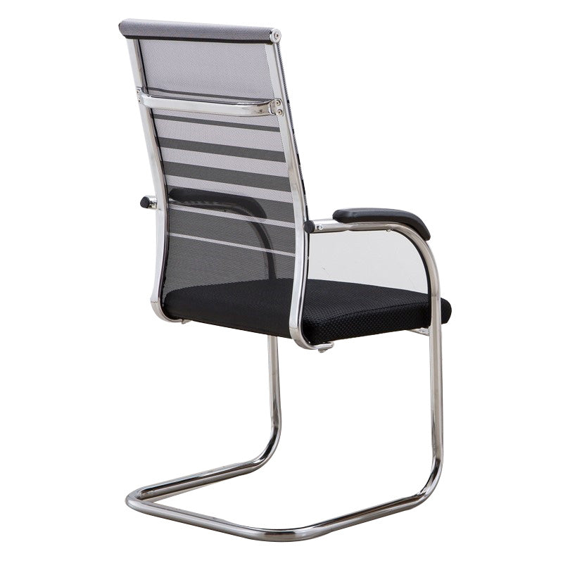 Hedendaagse PU -computerstoel Black Back Office Star Desk -stoel