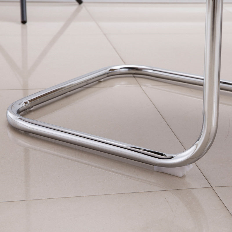 Hedendaagse PU -computerstoel Black Back Office Star Desk -stoel