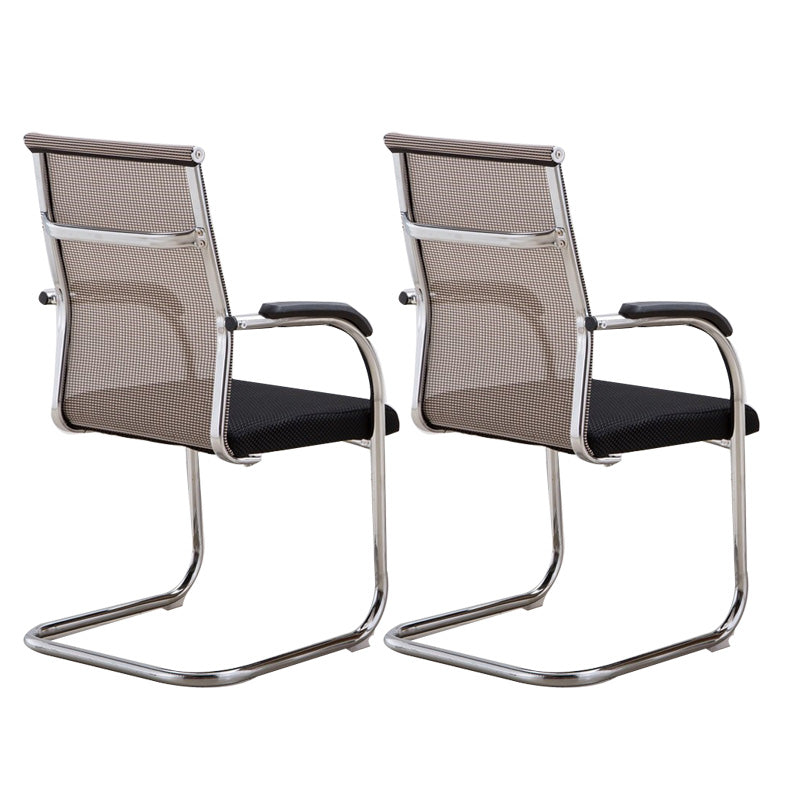 Hedendaagse PU -computerstoel Black Back Office Star Desk -stoel