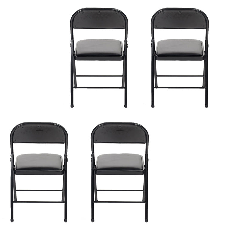 Hedendaagse PU -computerstoel Black Back Office Star Desk -stoel