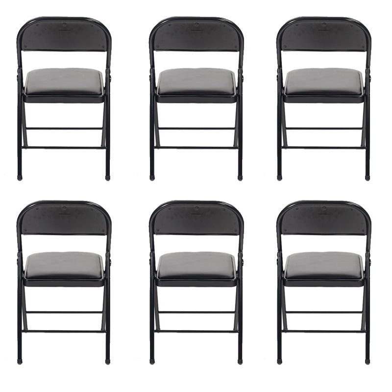 Hedendaagse PU -computerstoel Black Back Office Star Desk -stoel