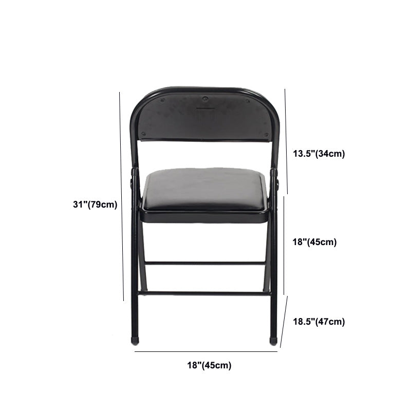 Hedendaagse PU -computerstoel Black Back Office Star Desk -stoel