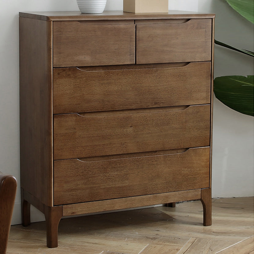 16 "D en bois massif rangement coffre à chambre de rangement commode coffre avec tiroirs