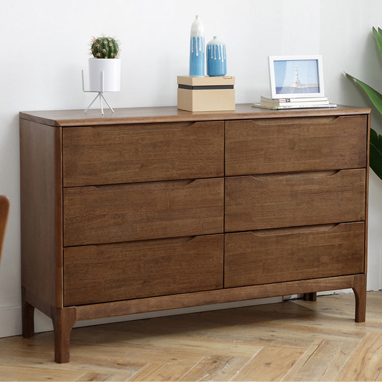 16 "D en bois massif rangement coffre à chambre de rangement commode coffre avec tiroirs