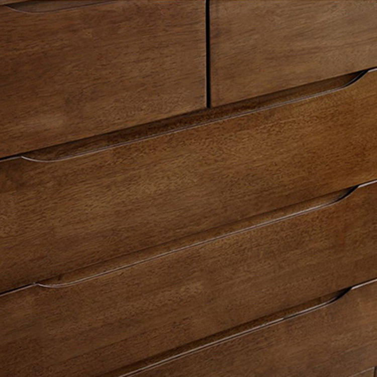 16 "D en bois massif rangement coffre à chambre de rangement commode coffre avec tiroirs