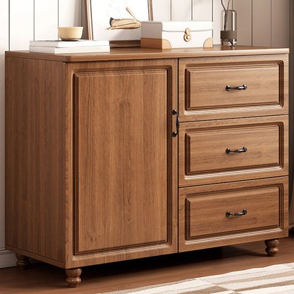 15 "D Holz Combo Kommode Schlafzimmer Aufbewahrungstorte Kommode mit Schubladen und Türen