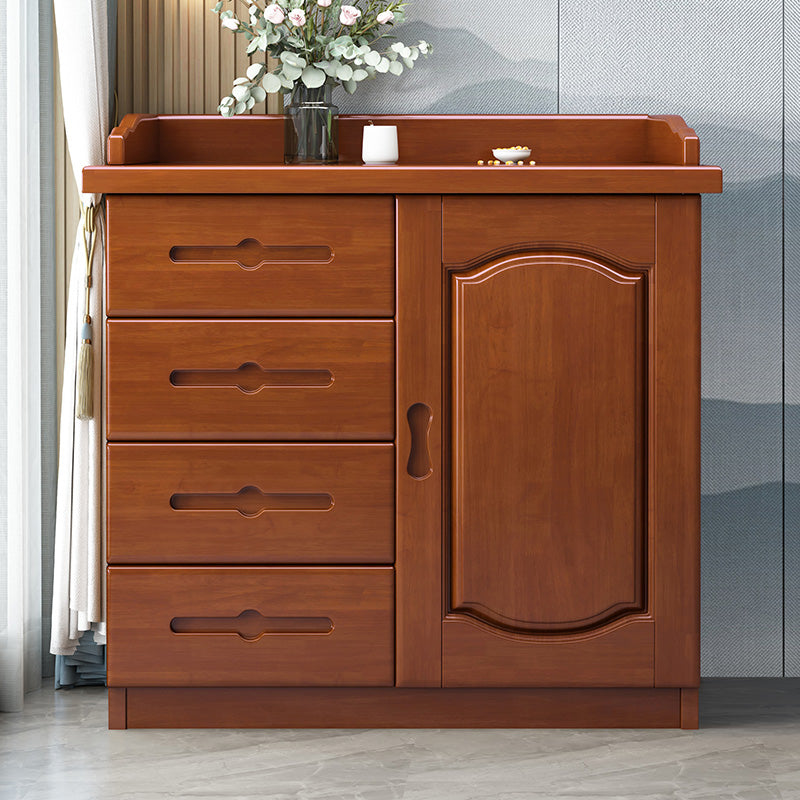 16 "D massief houten combo dressoir slaapkamer opbergkast dressoir met laden en deuren