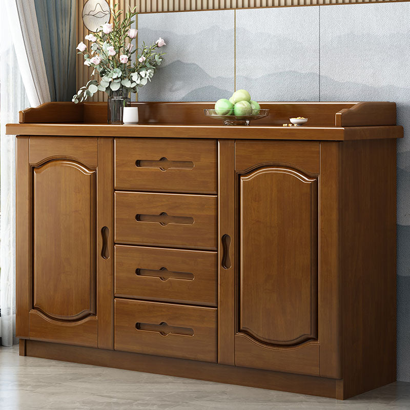 16 "D massief houten combo dressoir slaapkamer opbergkast dressoir met laden en deuren