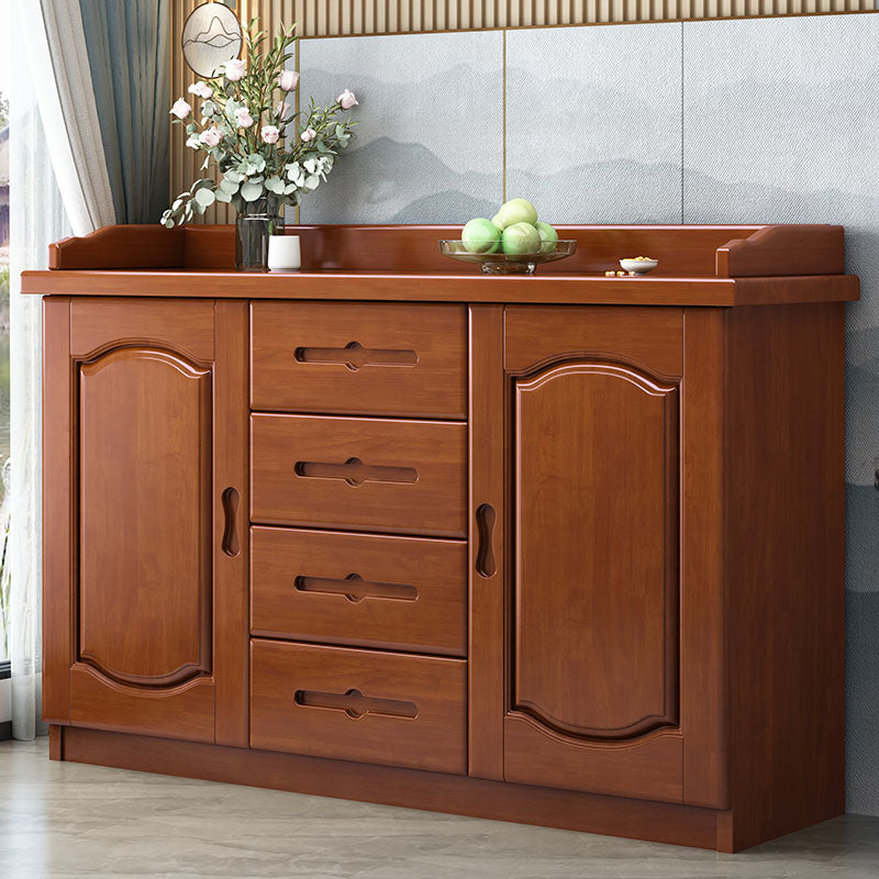 16 "D massief houten combo dressoir slaapkamer opbergkast dressoir met laden en deuren